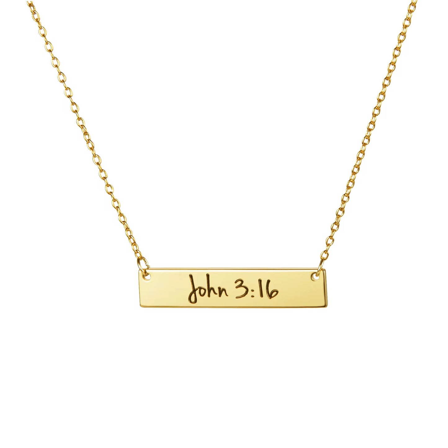 ✨ Faith Bar Necklace Collection