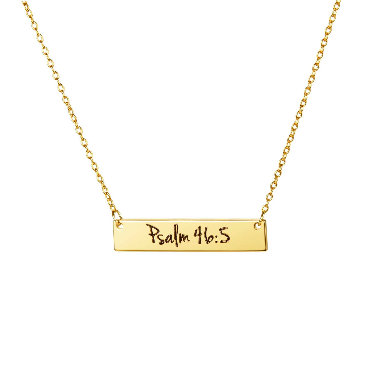 ✨ Faith Bar Necklace Collection